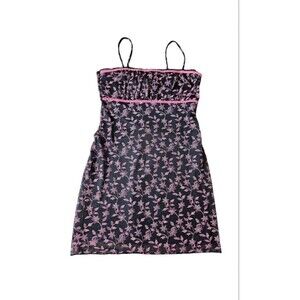 Mirrors Vintage Y2K 90s Floral Mini Dress